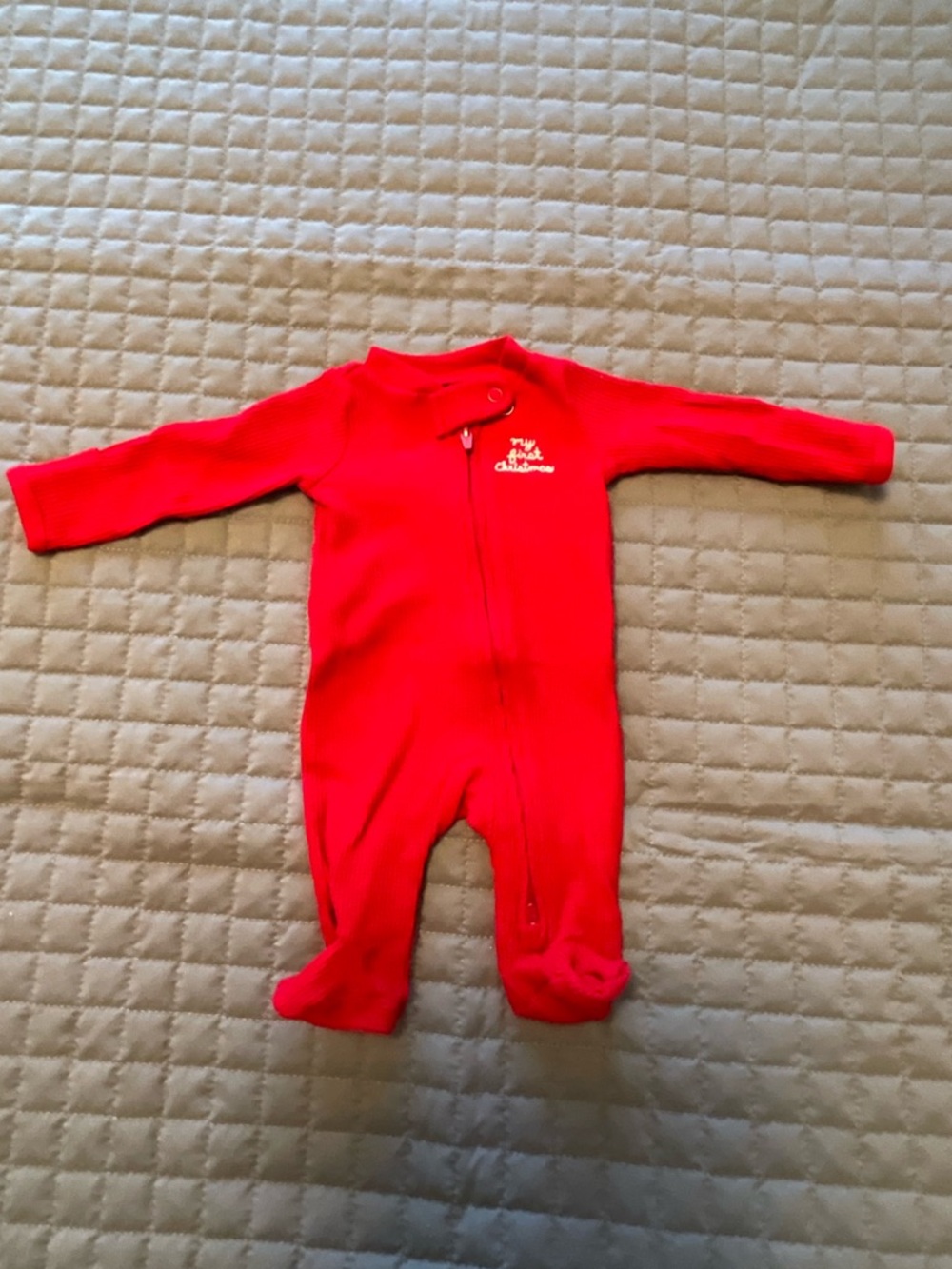 Carter's My First Christmas Onesie